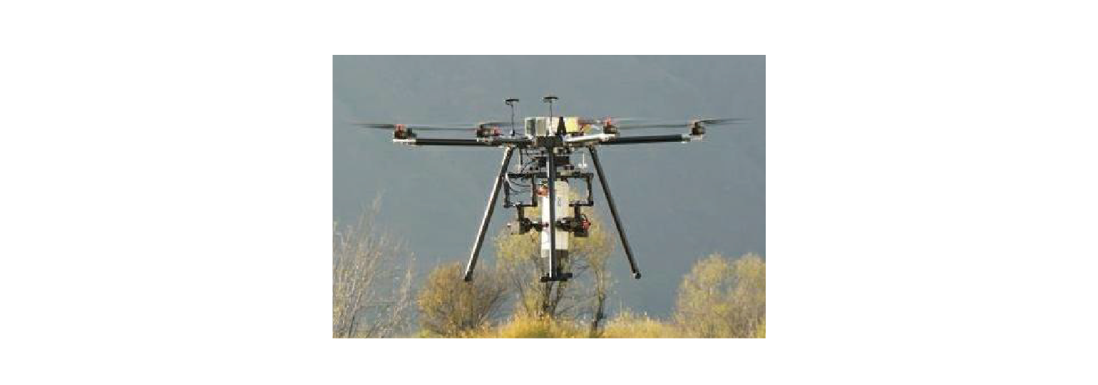 無人機水質水環境高光譜遙測設備 ZK-VNIR-FPG480